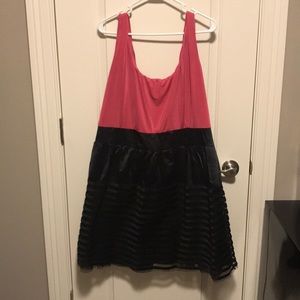Torrid Black/Pink Dress